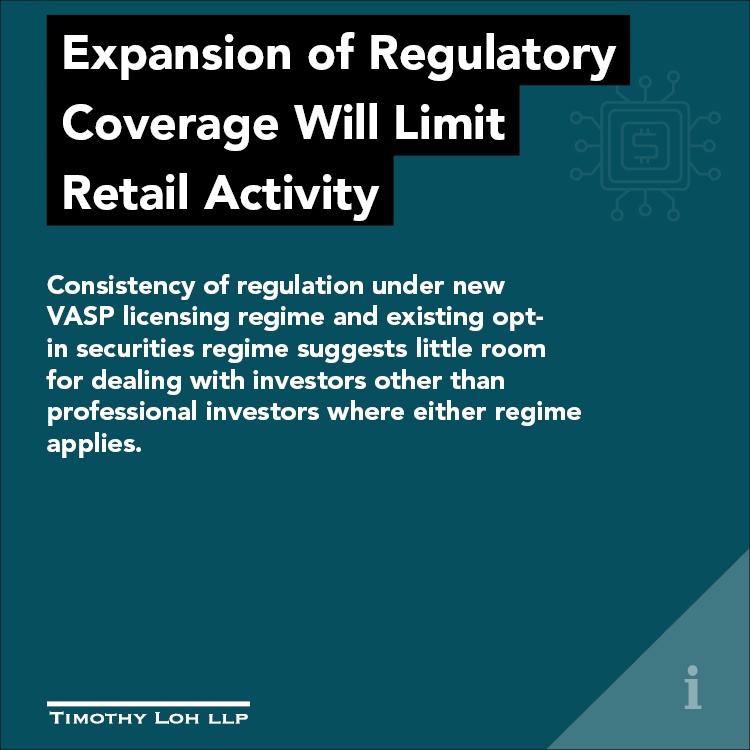 Expansion of Regulatory Coverage Will Limit  Retail Activity