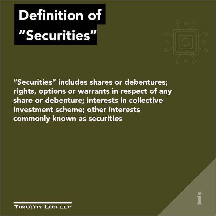 Definition of Securities